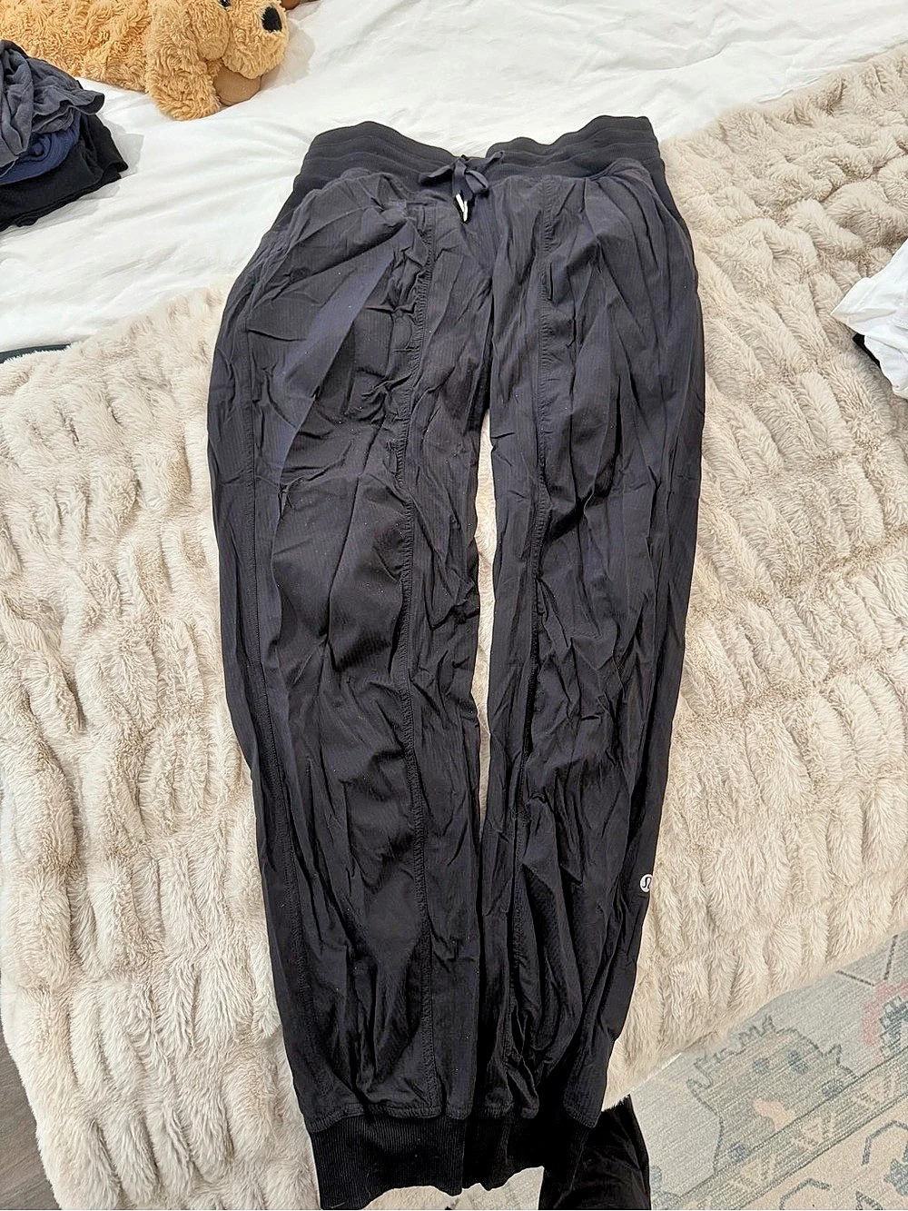 Lululemon Dance Studio Jogger Black Track Pants Size 8
